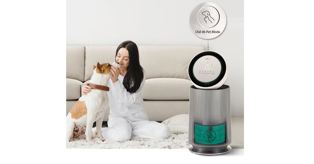 Chế độ PET MODE dành cho gia đình có thú cưng