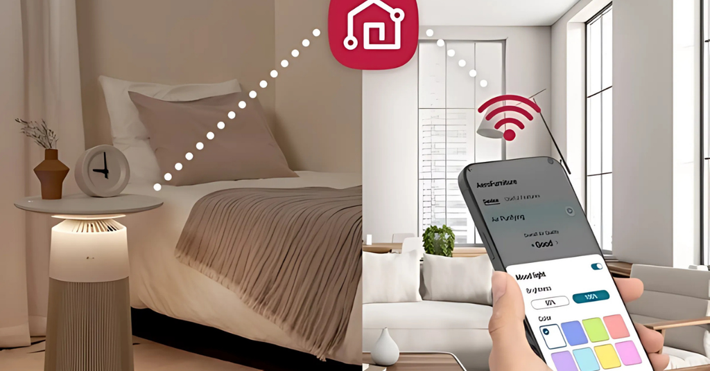 Chức năng hẹn giờ tắt và cảnh báo thay bộ lọc