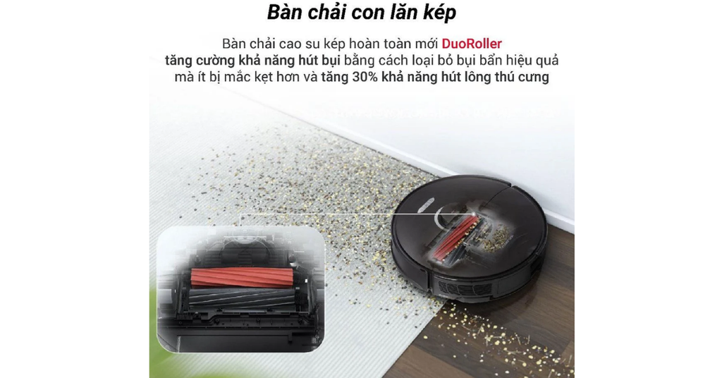 Chổi lăn kép DuoRoller Riser chống rối tóc