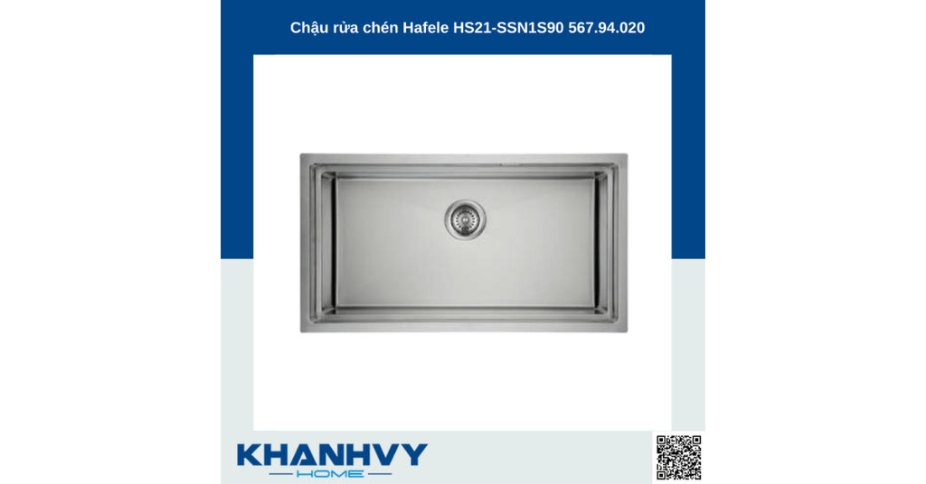 Chậu vòi Hafele 567.94.020 + 577.55.200