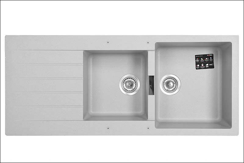 Chậu rửa chén đá có khả năng chịu nhiệt cao đến 300 độ C