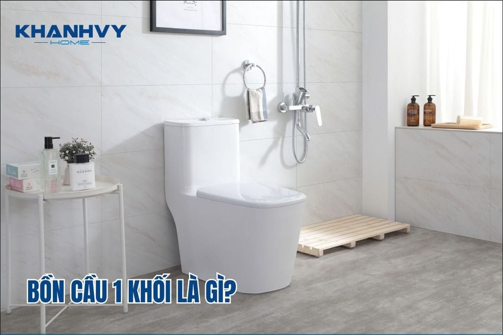 Giới thiệu chung về các mẫu bồn cầu 1 khối giá rẻ hiện nay