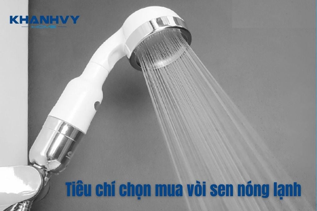 Tiêu chí chọn mua vòi sen tắm đứng phù hợp ngân sách, nhu cầu