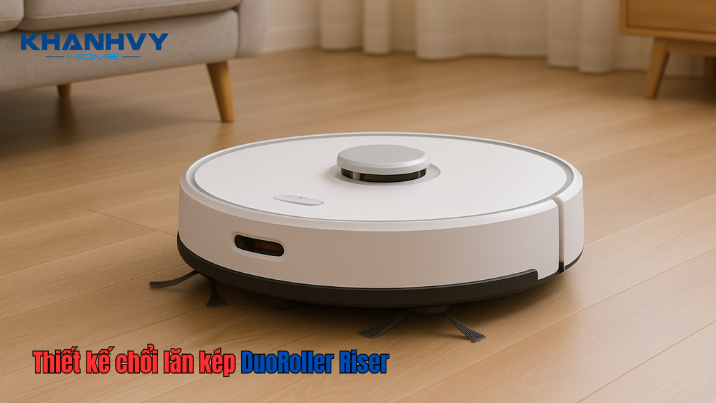 Thiết kế chổi lăn kép DuoRoller Riser tối ưu khả năng