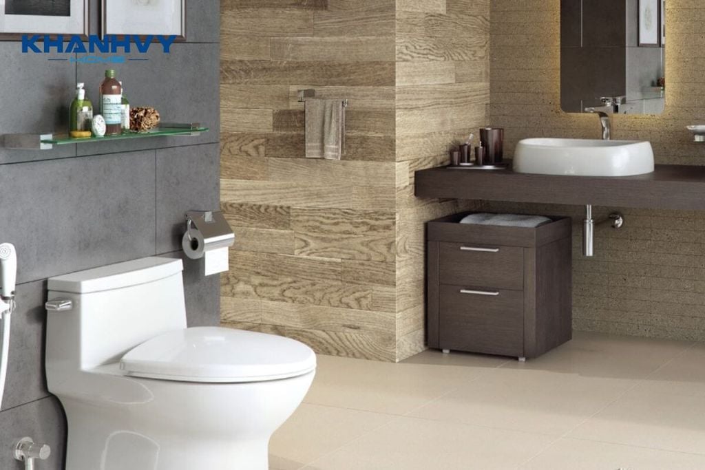 Các mẫu bồn cầu 1 khối giá rẻ đang được ưa chuộng