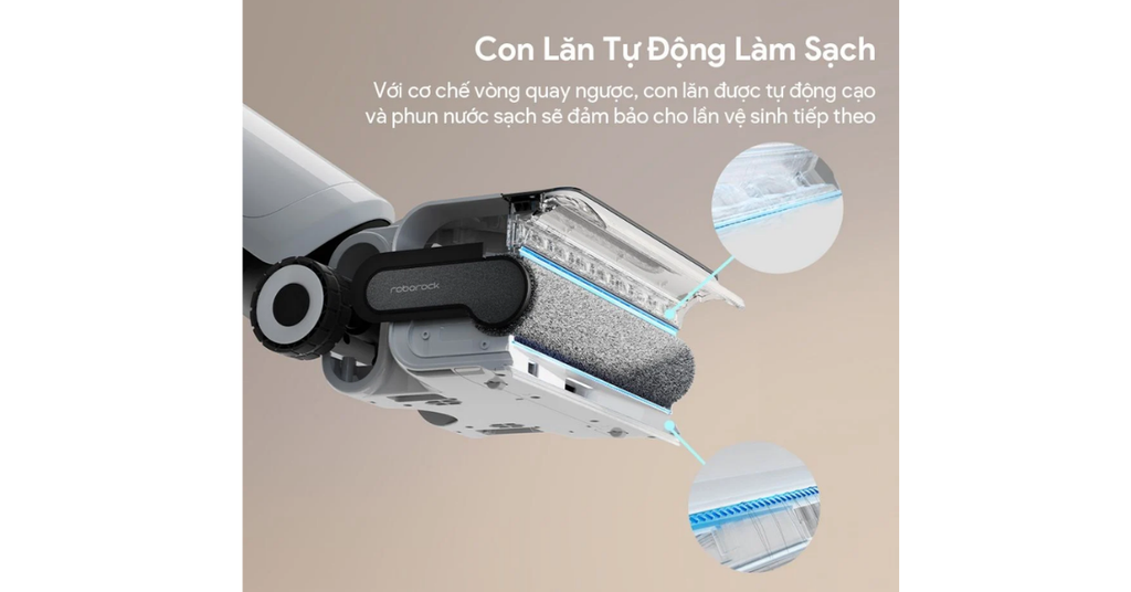 Con lăn tự động làm sạch