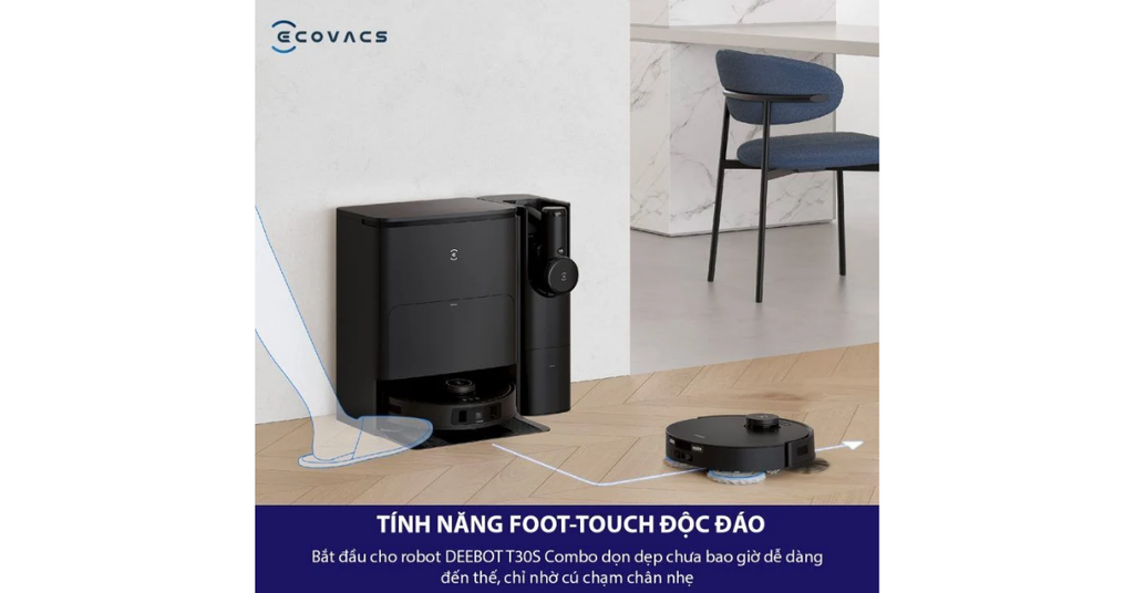 Điều khiển cảm ứng bằng chân