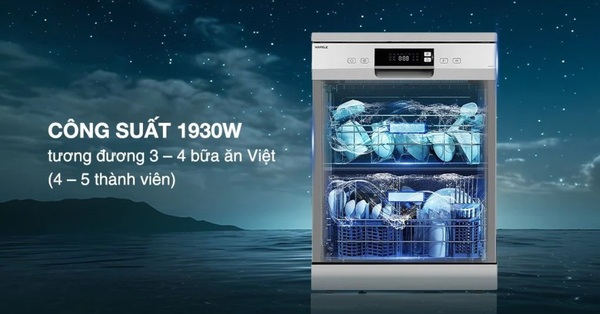Dung tích lớn 15 bộ đồ ăn chuẩn châu Âu