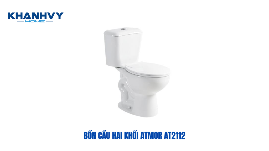 Bồn cầu hai khối Atmor AT2112