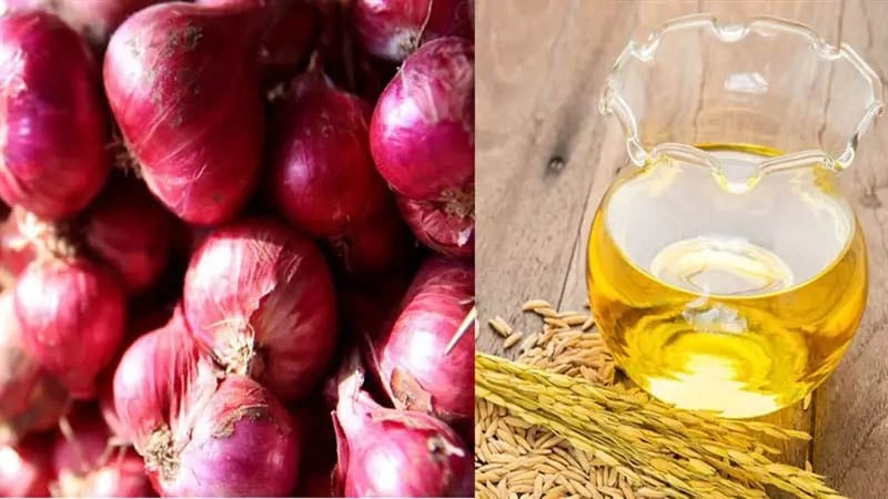 Nguyên liệu làm hành phi bằng nồi chiên không dầu vô cùng đơn giản
