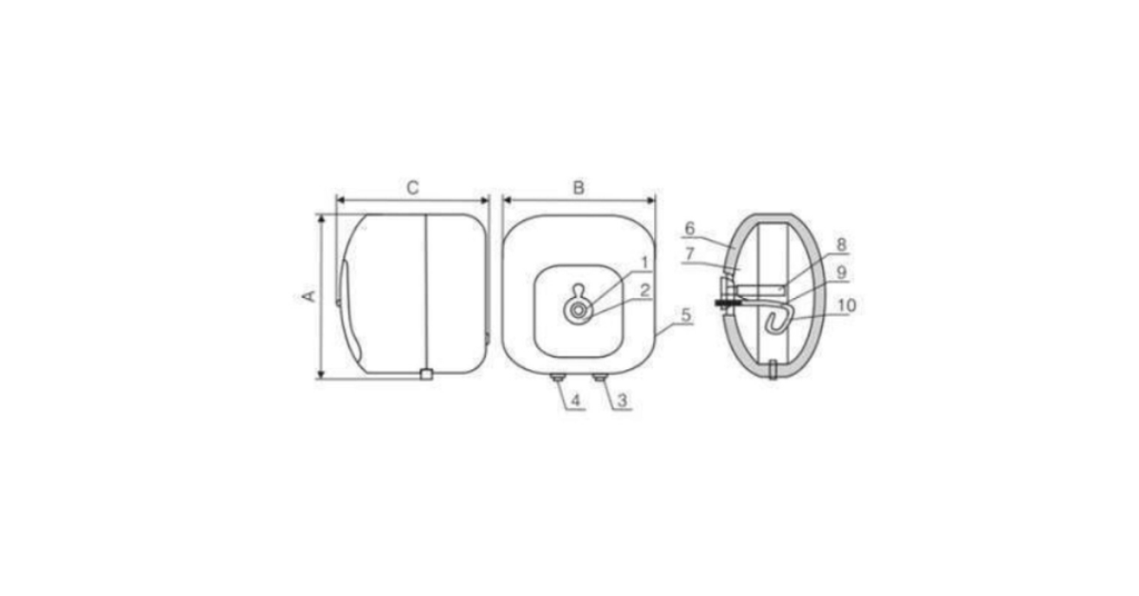 Máy nước nóng Ferroli CUBO E 30L