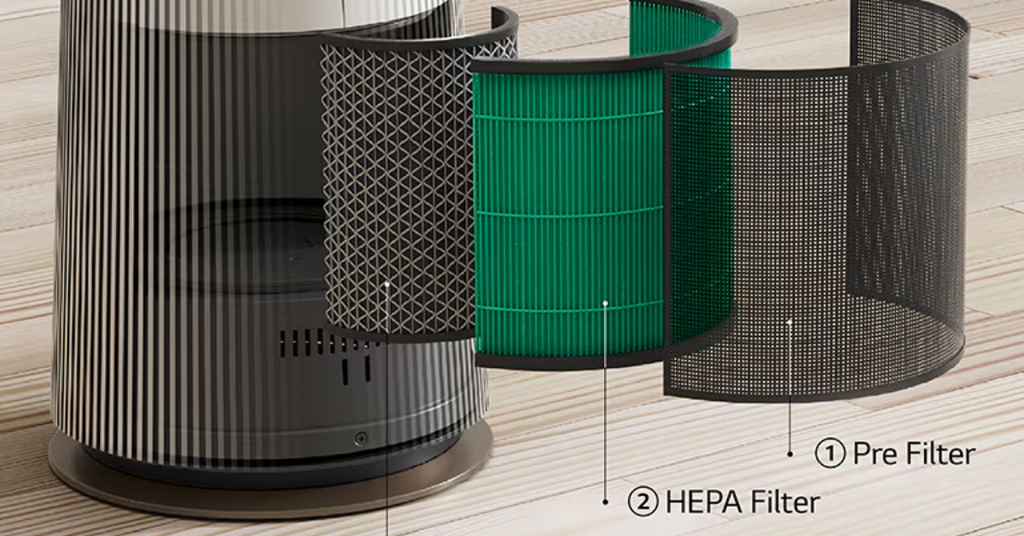 Hệ thống lọc HEPA và công nghệ UVnano™