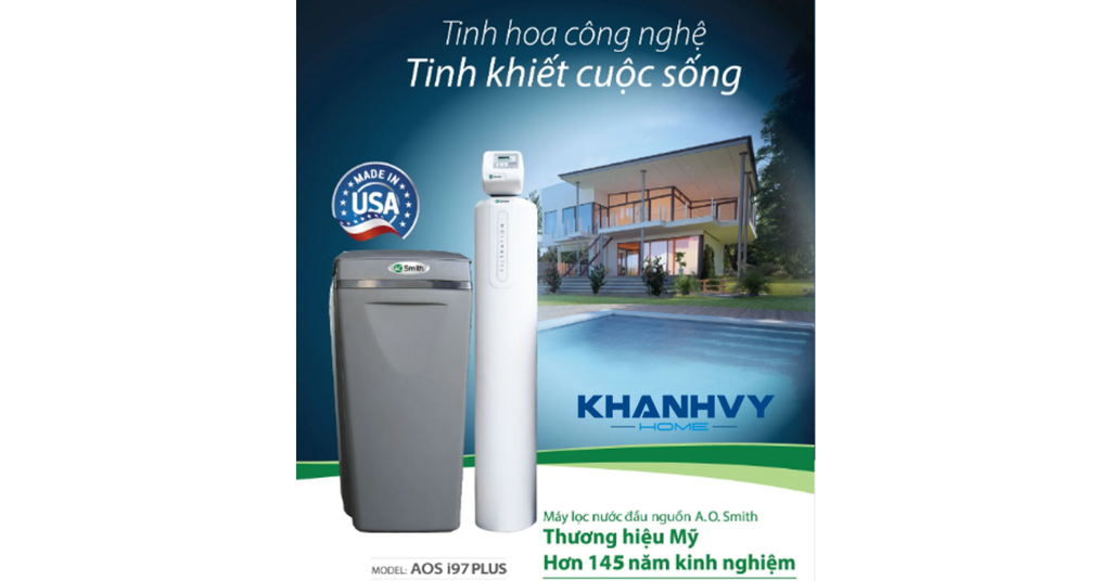 Hệ Thống Lọc Nước Đầu Nguồn AOSmith AOS I97 Plus