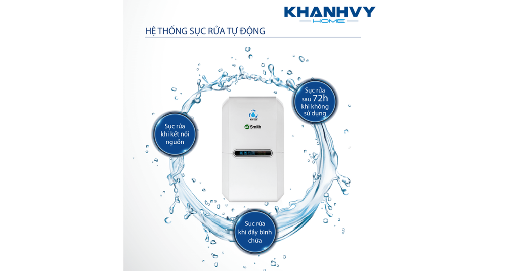 Hệ thống sục rửa tự động