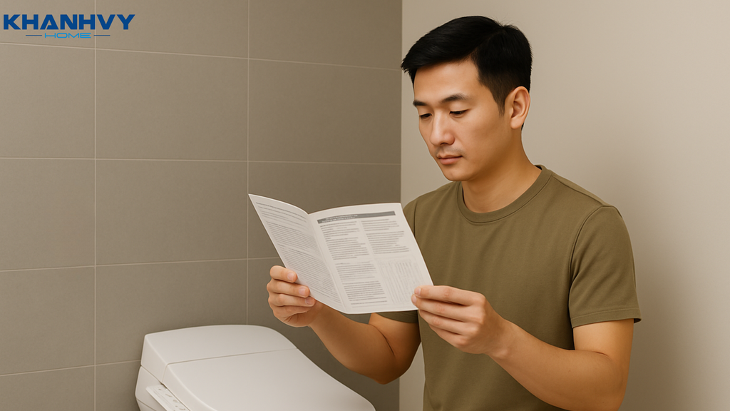 Đọc hướng dẫn để sử dụng bồn cầu thông minh tối ưu nhất
