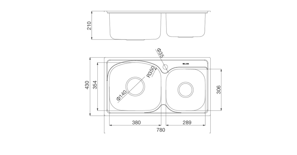 kích thước lỗ đá chuẩn 760 x 410 mm