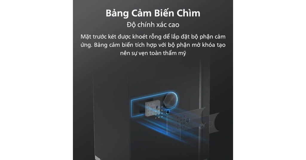 Két sắt Philips SBX202-7C0 70kg Grey - Bảng số cảm ứng âm