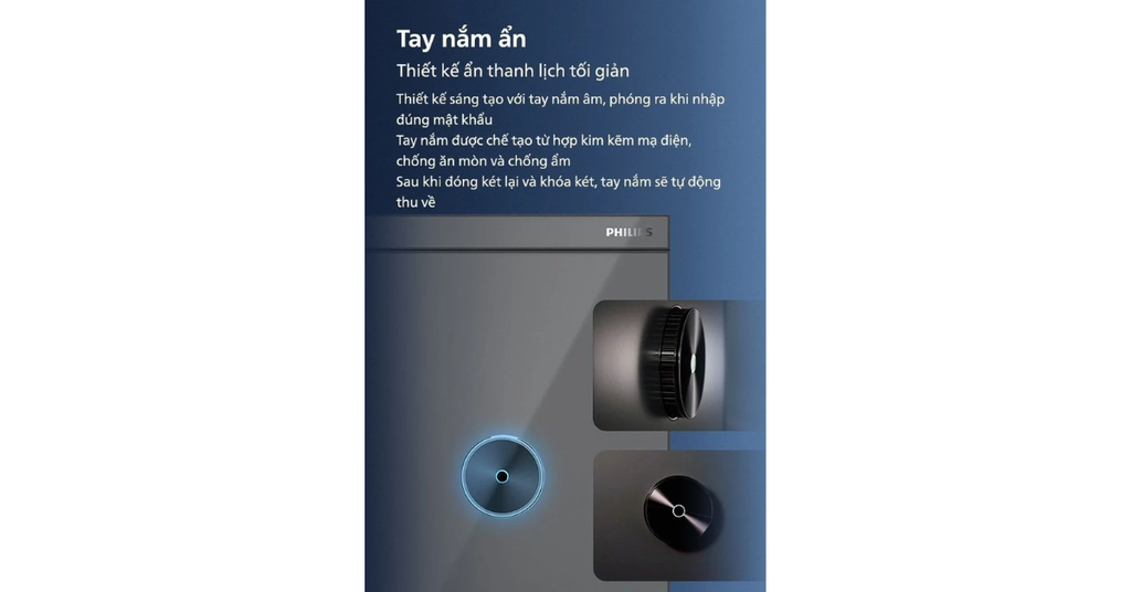 \Tay nắm ẩn độc đáo