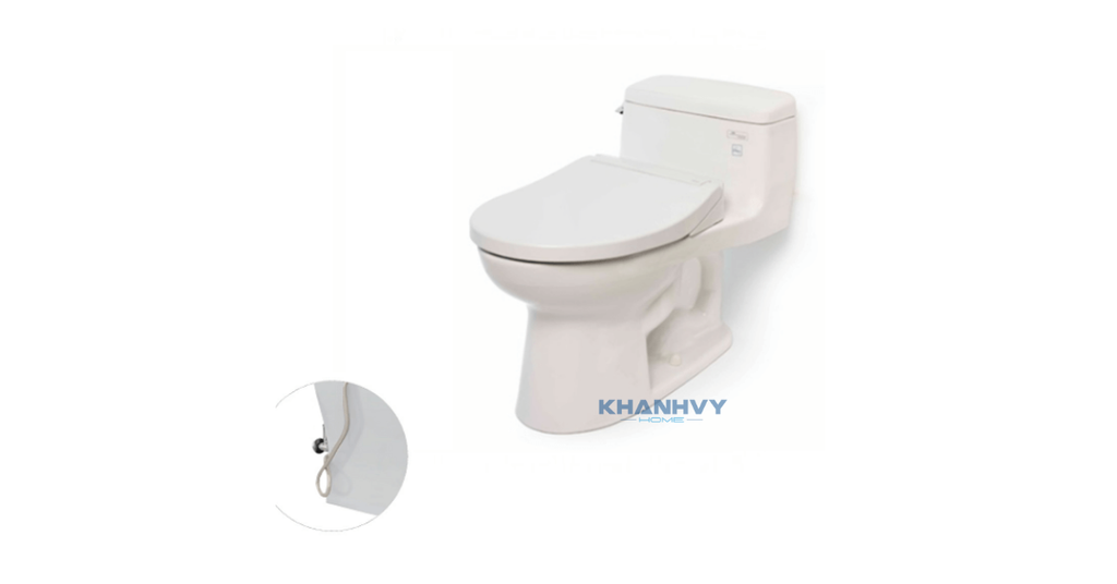 Bàn cầu một khối nắp cơ TOTO MS864E2