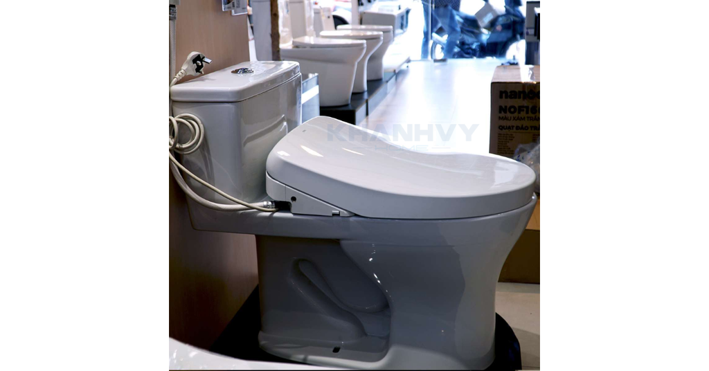 Bồn cầu điện tử TOTO MS855DW11 với thiết kế sang trọng và hiện đại