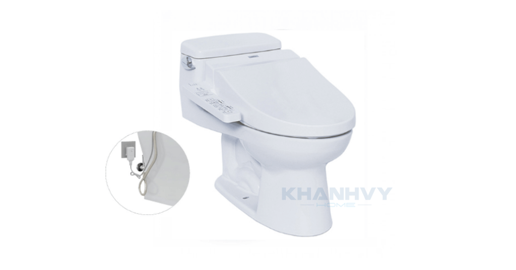 Hình ảnh minh họa sản phẩm bàn cầu một khối TOTO MS864W7