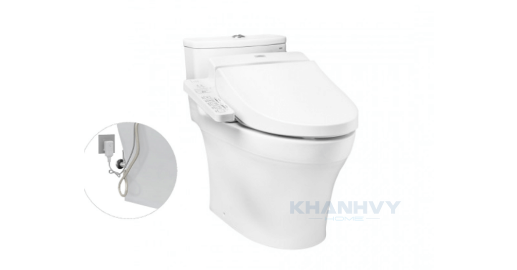 Hình ảnh minh họa sản phẩm bàn cầu một khối TOTO MS885DW7