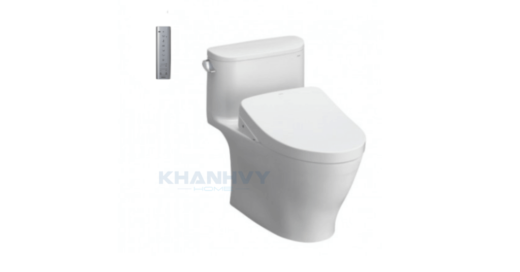 Hình ảnh minh họa sản phẩm của bàn cầu một khối MS887CRW12