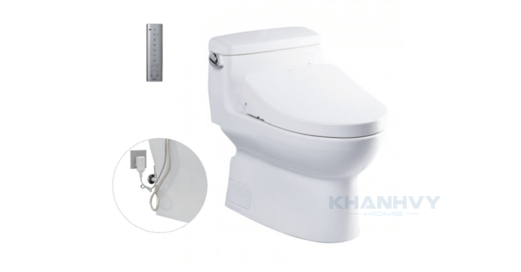 Hình ảnh minh họa sản phẩm bàn cầu một khối TOTO MS884W11