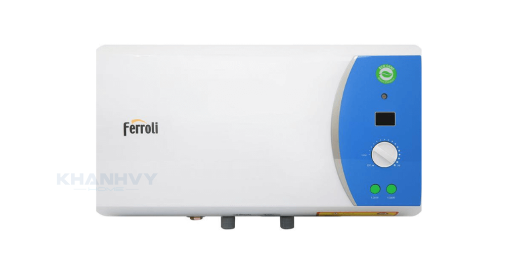 Hình ảnh mô họa sản phẩm máy nước nóng gián tiếp Ferroli VERDI 15L AE