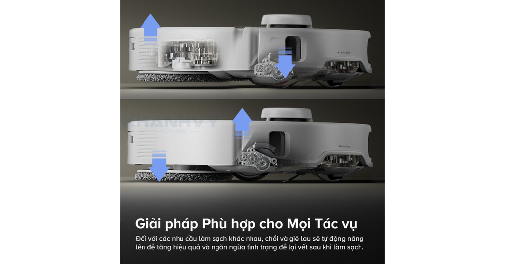 Cách sử dụng robot hút bụi Roborock Q Revo Curv