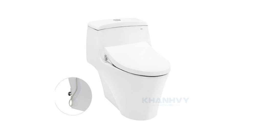 Hình ảnh minh họa sản phẩm bàn cầu một khối ECOWASHER TOTO CW823RAE4