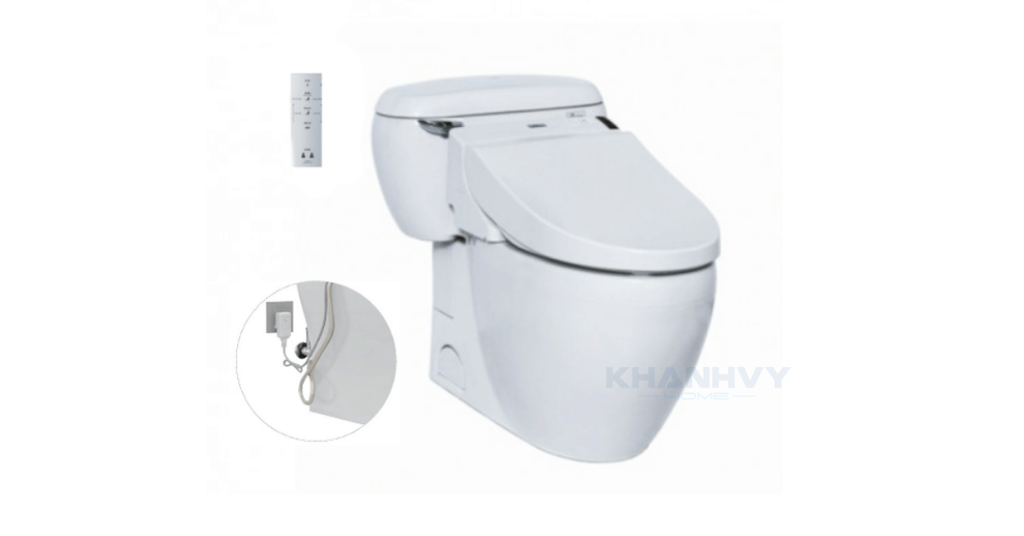 Hình ảnh minh họa của sản phẩm bàn cầu một khối TOTO MS366W6