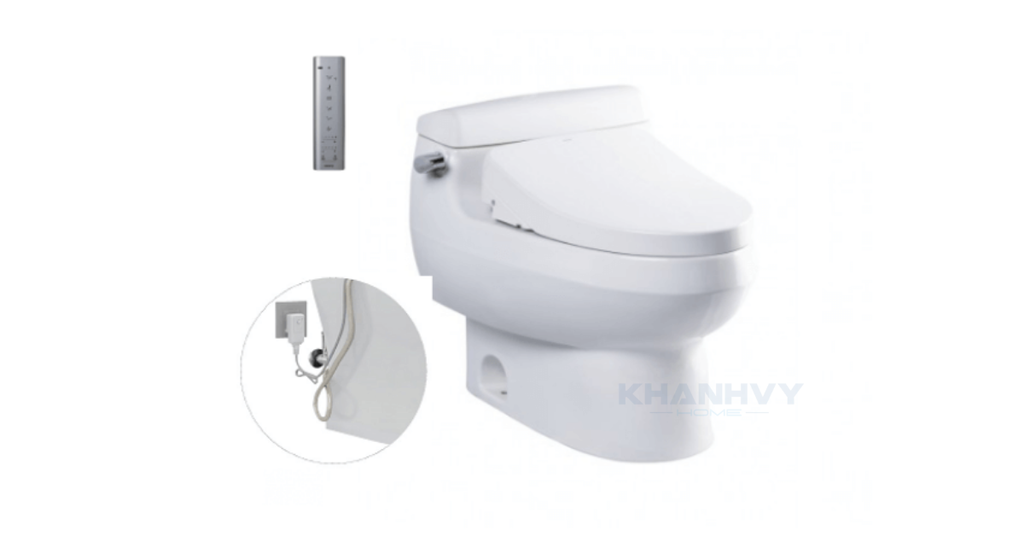 Hình ảnh minh họa sản phẩm bàn cầu một khối TOTO MS688W11