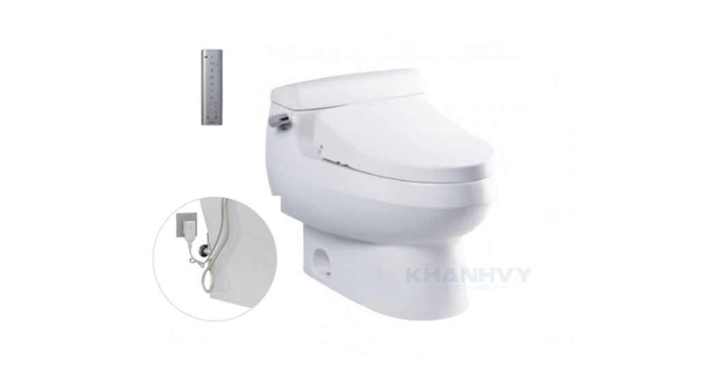 Hình ảnh minh họa sản phẩm bàn cầu một khối TOTO MS688W7