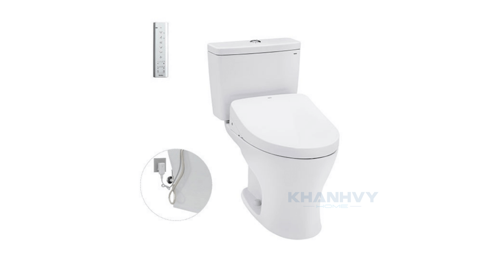 Hình ảnh minh họa sản phẩm hai khối TOTO CS735DW11