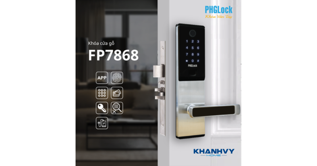 Hướng dẫn sử dụng khóa vân tay PHGlock FP7868S - L |A