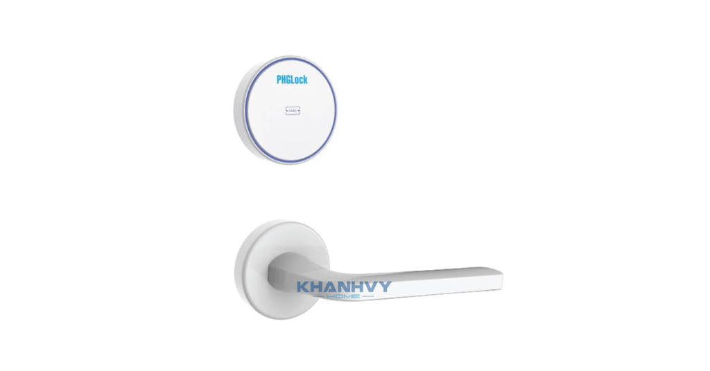 Khóa khách sạn PHGlock MF2115WH - L sở hữu thiết kế hiện đại, sang trọng