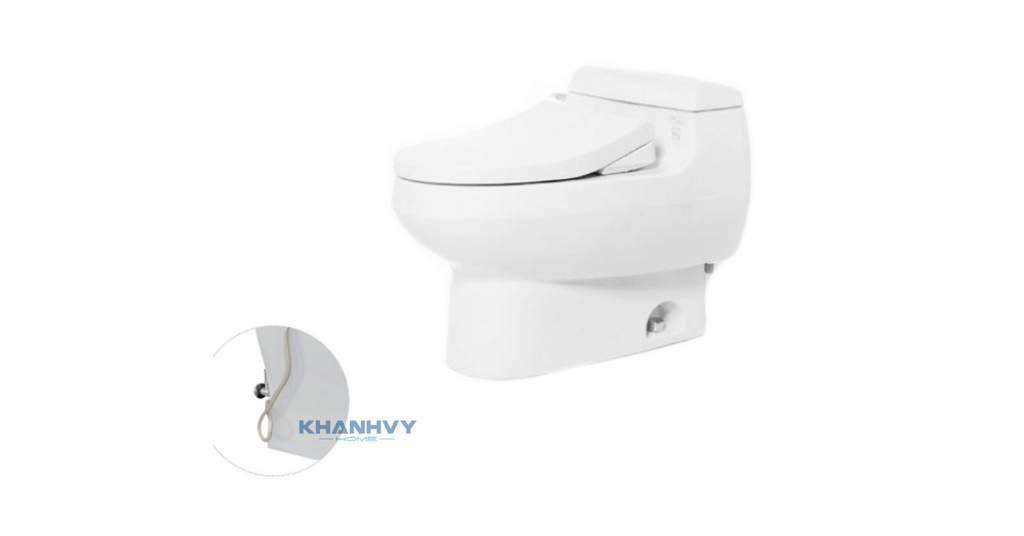 Bàn cầu TOTO MS688E4 1 khối nắp rửa cơ TCW1211A