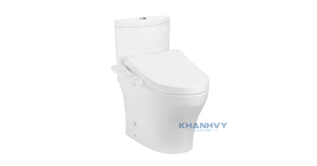 Hình ảnh minh họa bàn cầu hai khối