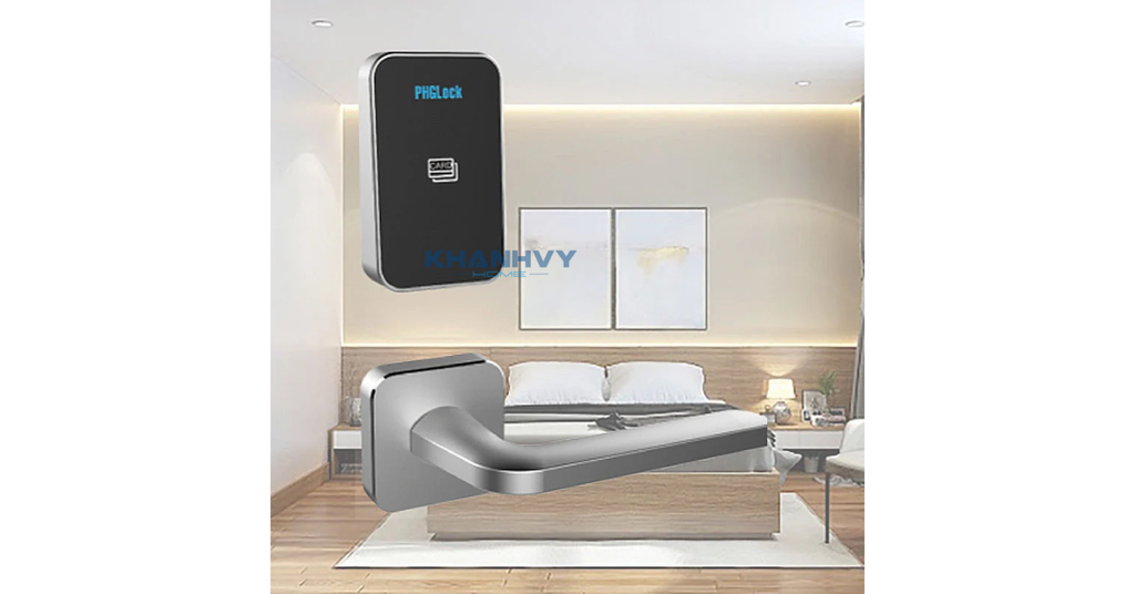 Sản phẩm khóa khách sạn PHGlock MF2113S - R sở hữu thiết kế đơn giản nhưng vô cùng hiện đại và sang trọng