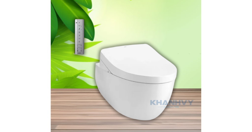 Sử dụng tiện lợi với bảng điều khiển của Washlet