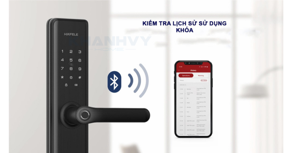 Đặc điểm nổi bật của Khóa điện tử Hafele DL7600
