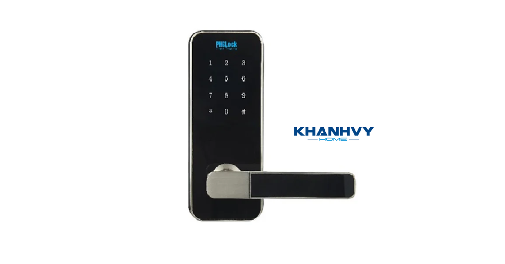 Sản phẩm khóa mã số - thẻ cảm ứng PHGlock KR8171 sở hữu thiết kế sang trọng và hiện đại thích hợp với mọi loại cổng