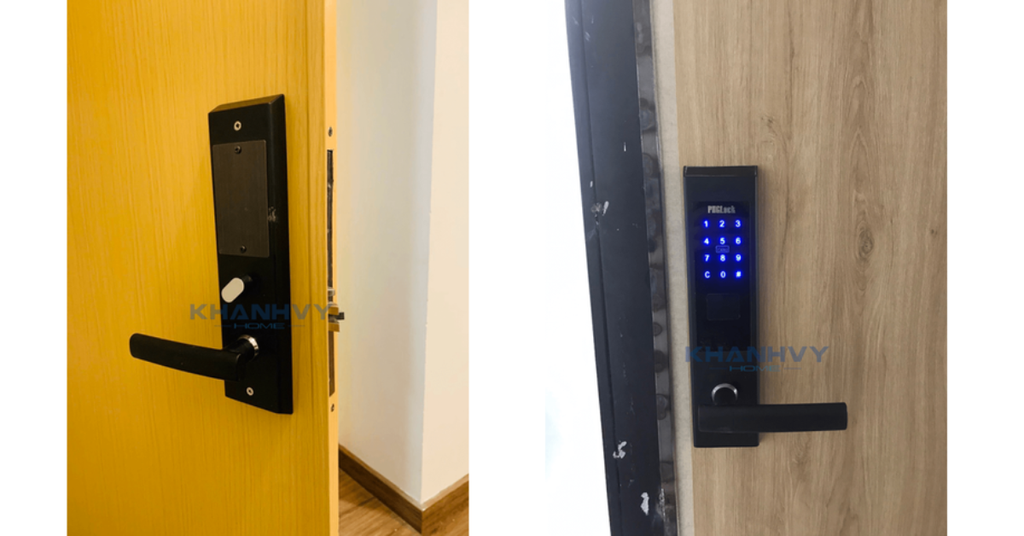Sản phẩm khóa mã số - thẻ cảm ứng PHGLock KR7203B - L App phù hợp với mọi cửa
