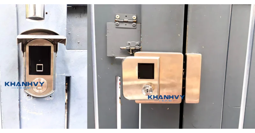 Khóa cổng vân tay PHGlock FE38-DC |A được làm từ chất liệu inox bền bỉ, có khả năng chống nước, chống cạy phá, chịu được tác động của thời tiết