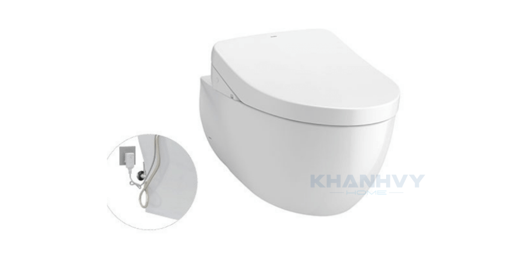 Bàn cầu treo tường TOTO CCW812RA/WH172A/TCF4911Z/MB170P#SS