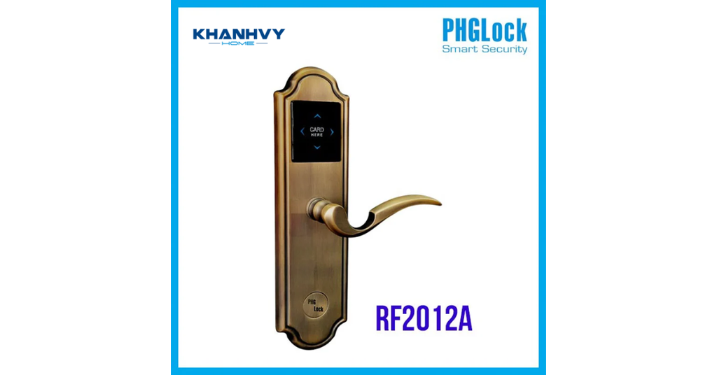 Khóa khách sạn PHGlock RF2012A - R sở hữu nhiều tính năng hiện đại và phương thức mở cửa đa dạng