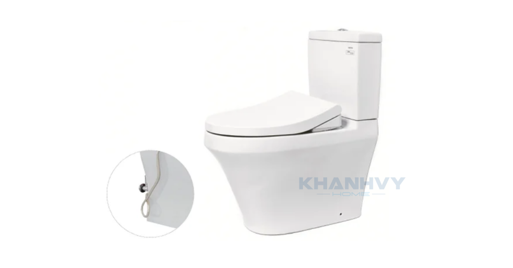 Bàn cầu hai khối được ưa chuộng tại nhiều gia đình