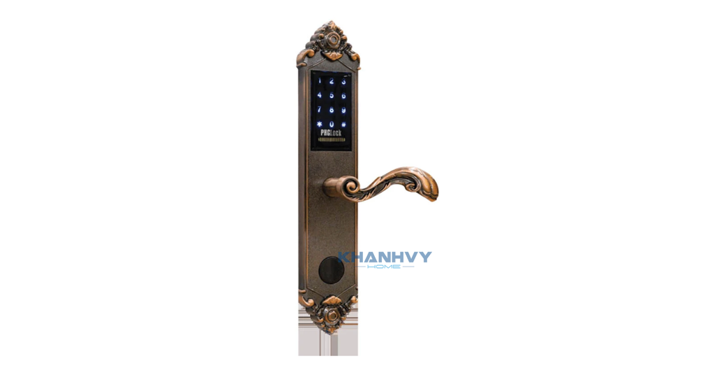 Sản phẩm khóa điện tử PHGlock KR6135 - R APP |A sở hữu thiết kế hiện cổ điển sang trọng và mặt khóa cảm ứng hiện đại