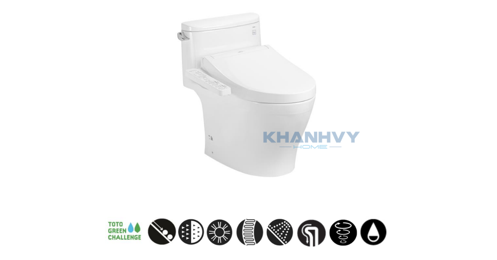 Một số đặc điểm nổi bật của bồn cầu điện tử thông minh TOTO CS769CDRW12